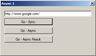 async と await の基本的な使い方